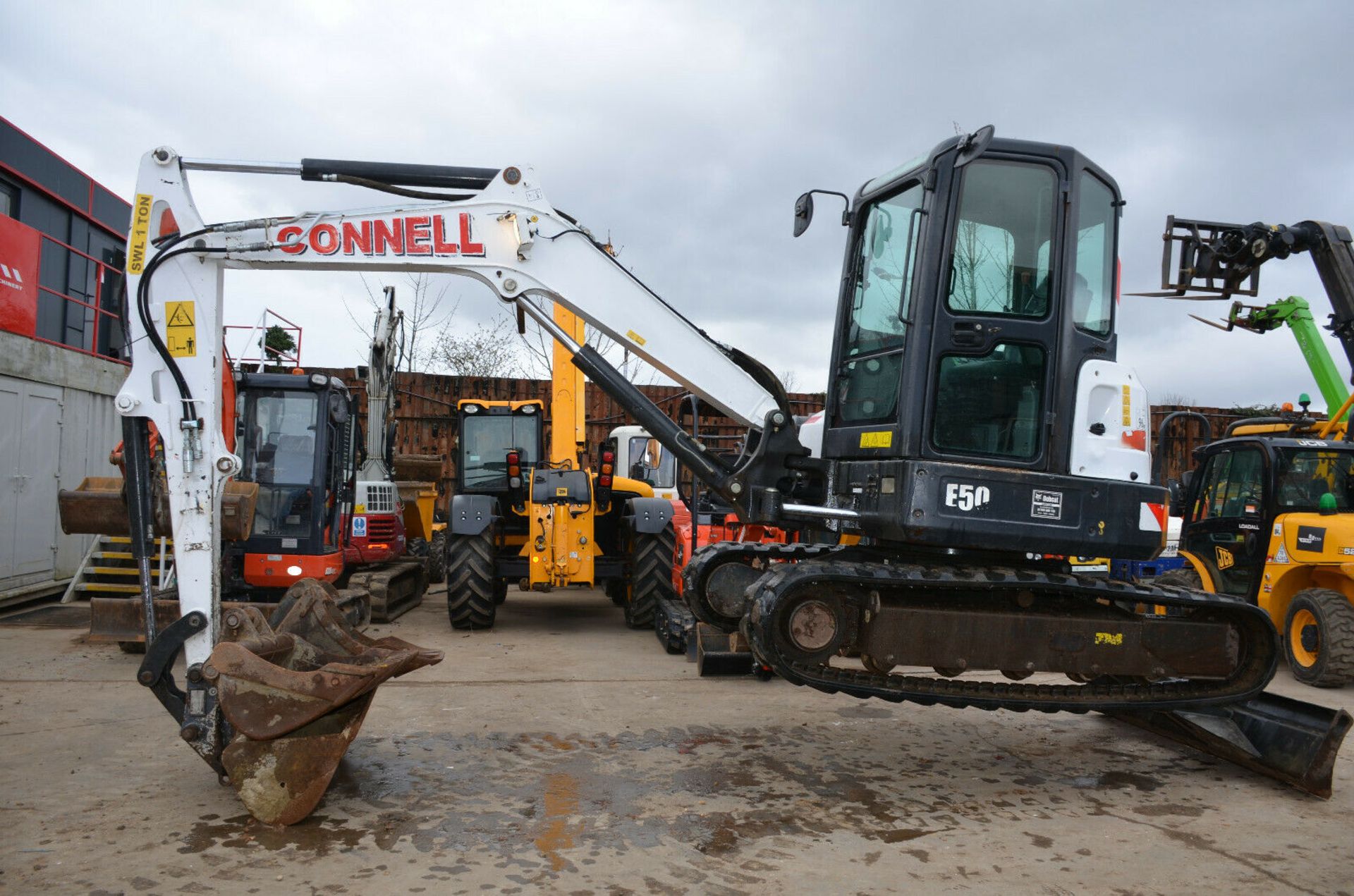 Bobcat E50 Midi Excavator - Image 10 of 12