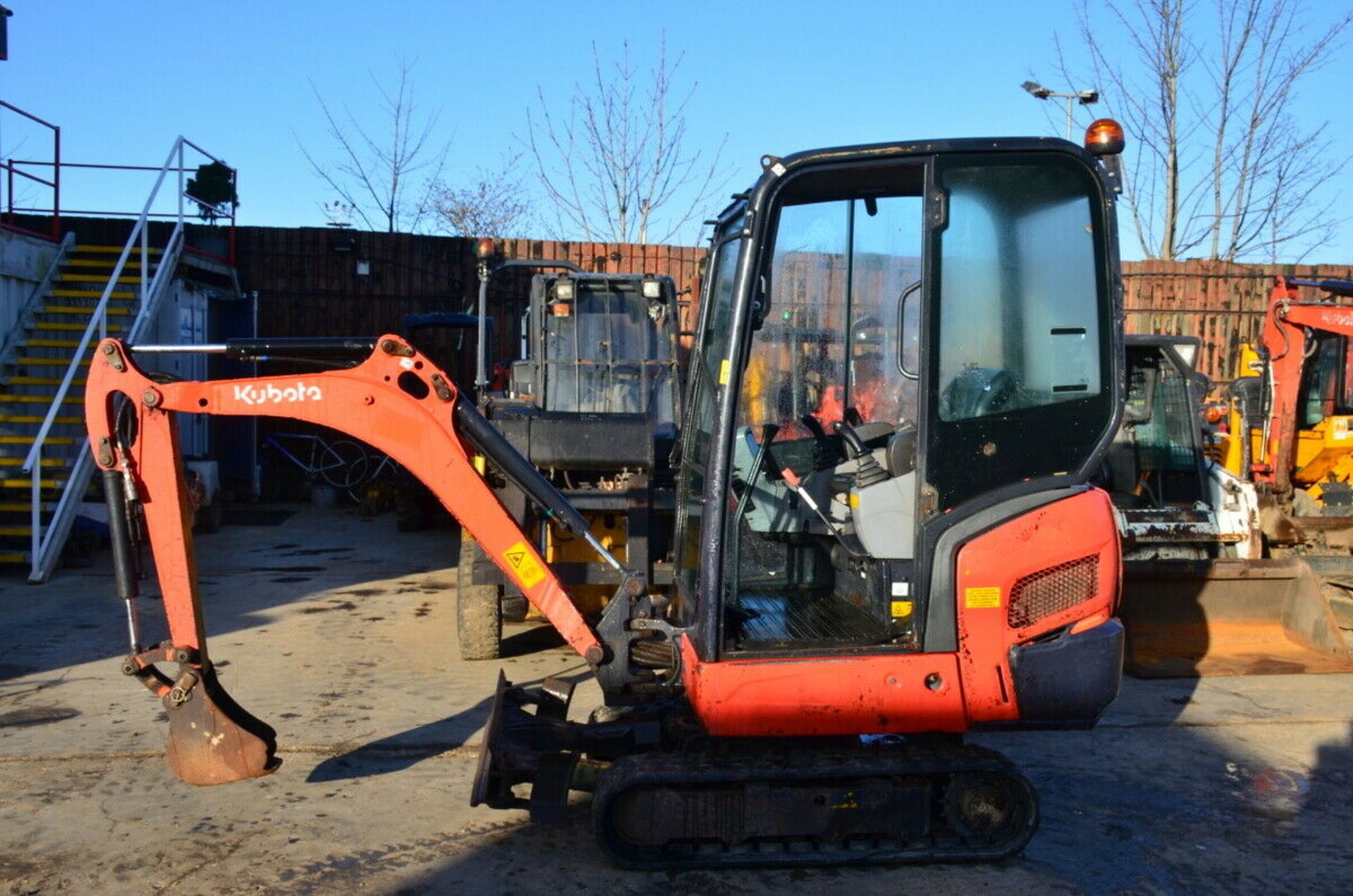 Kubota KX016-4 Mini Excavator - Image 8 of 11