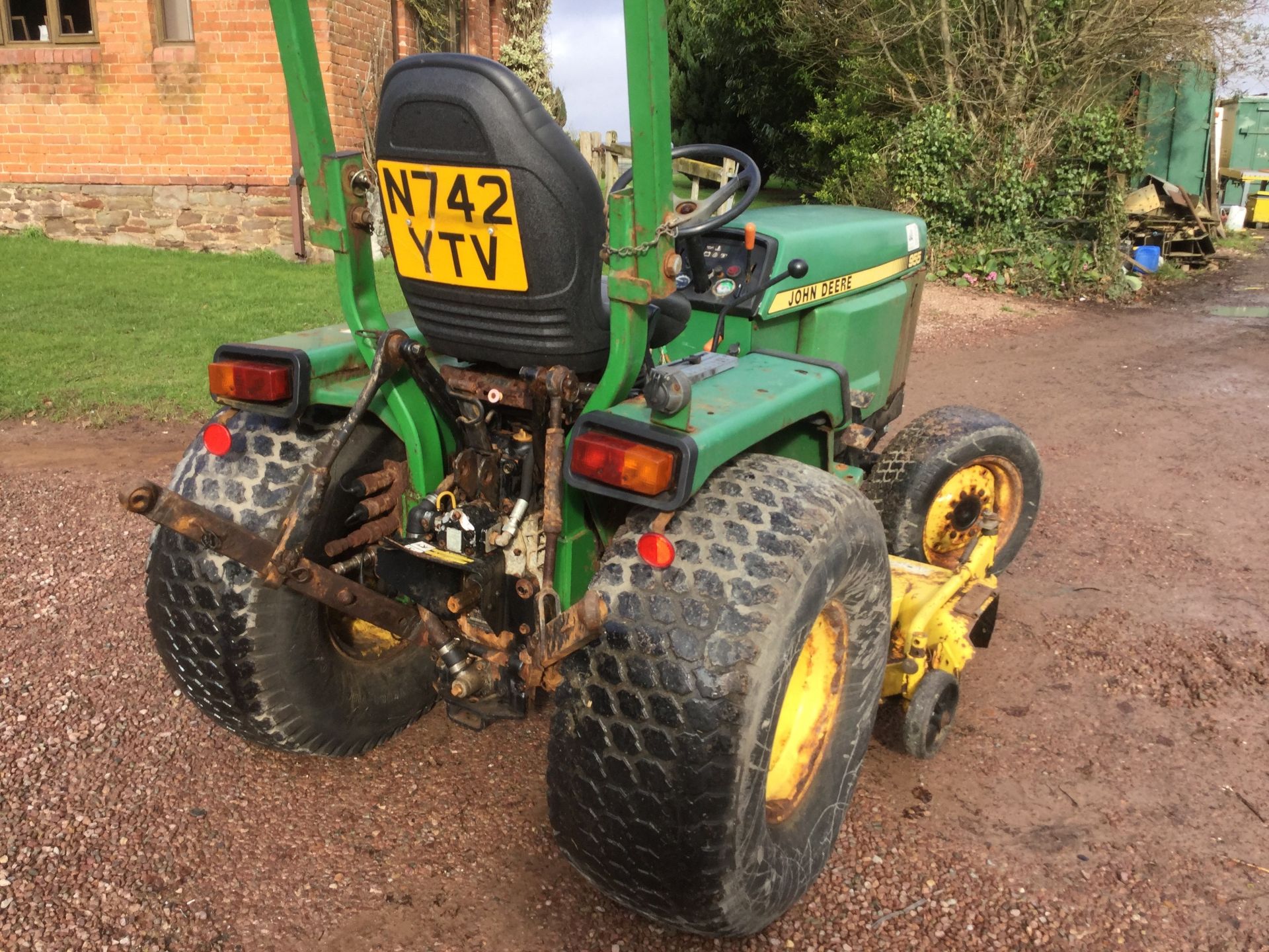 955 John Deere Compact Tractor - Image 2 of 4