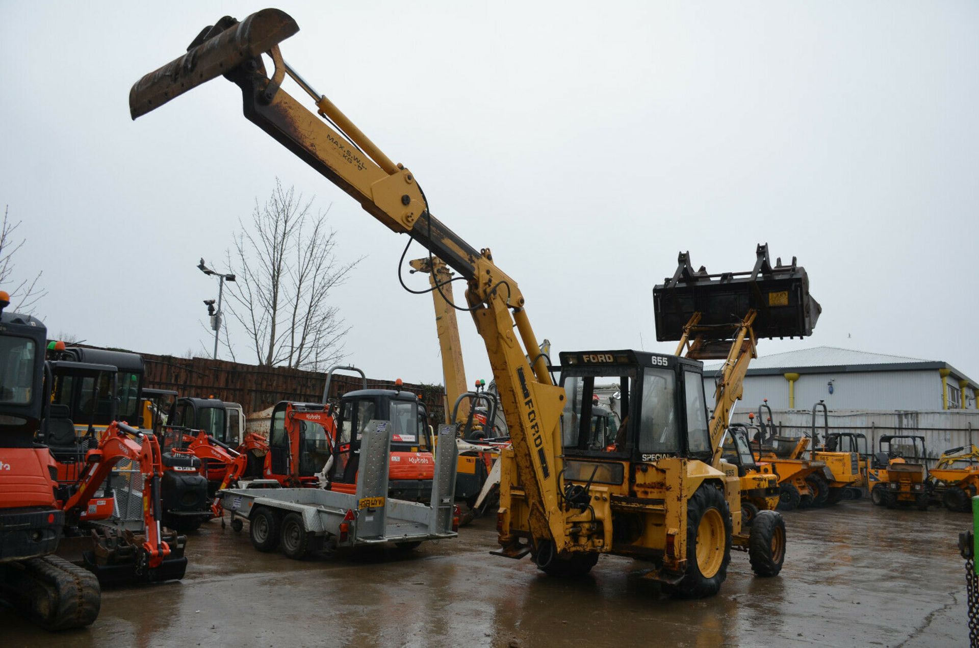 Ford 655 Special Backhoe Loader - Image 8 of 9