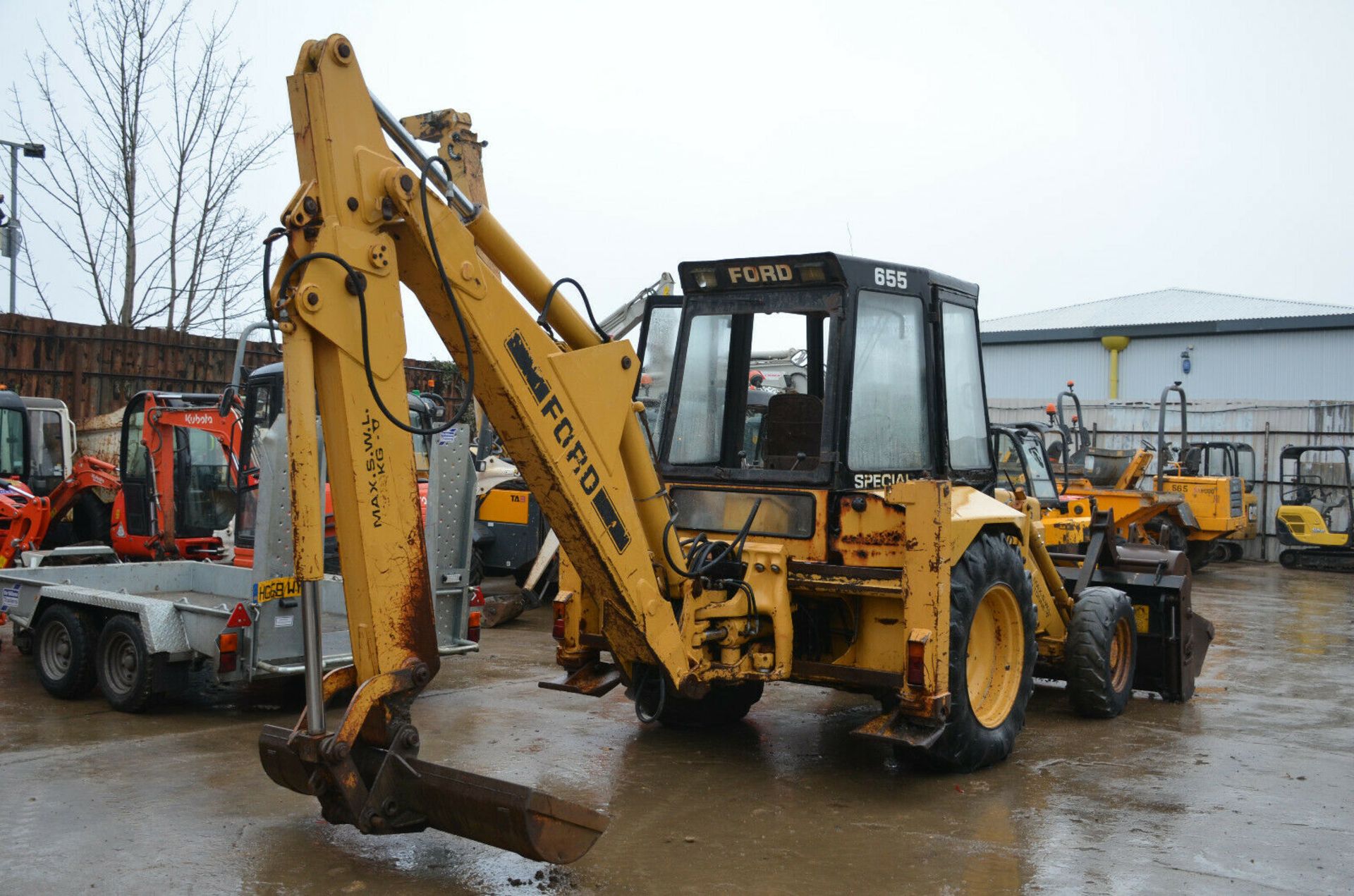 Ford 655 Special Backhoe Loader - Image 3 of 9