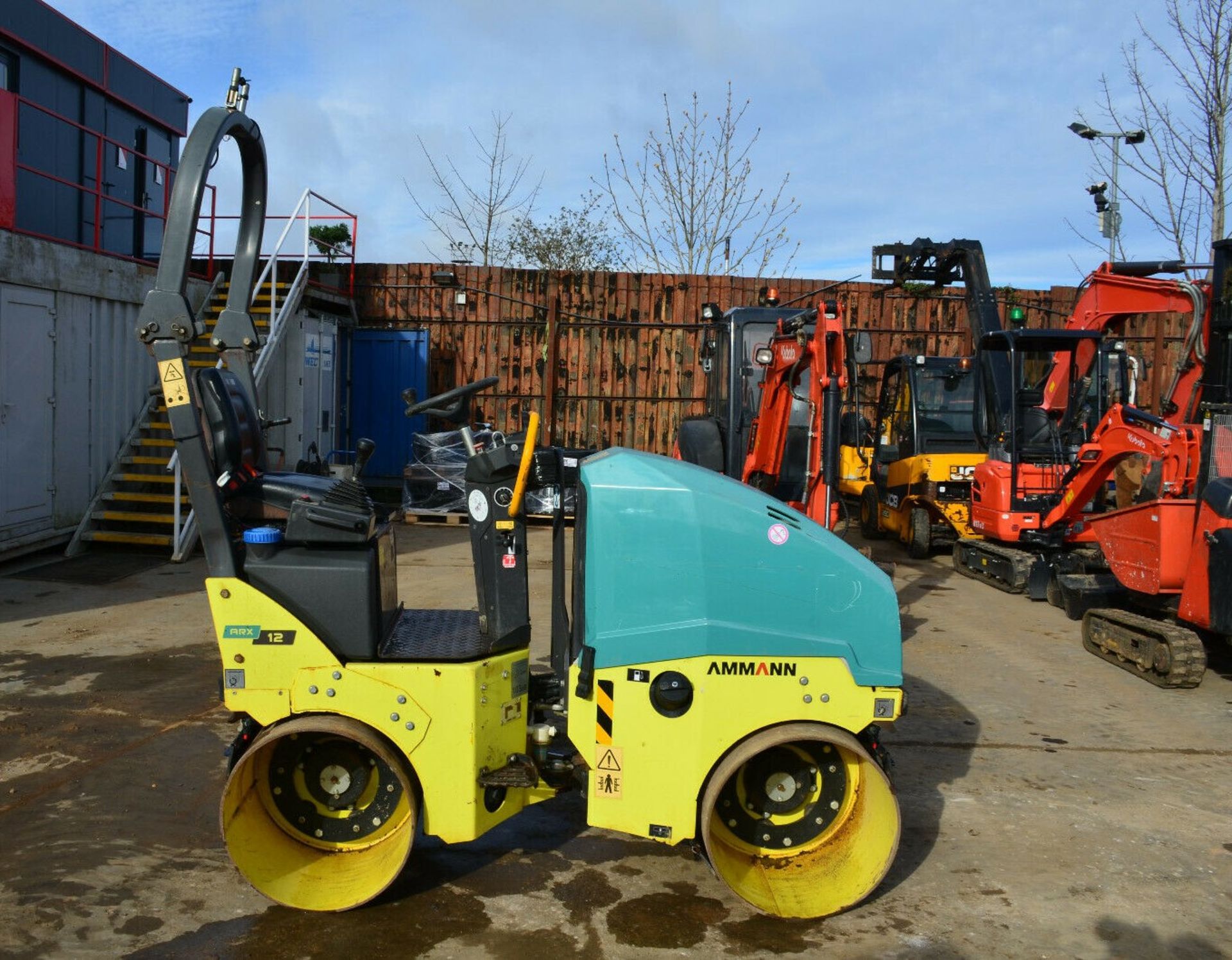 Ammann ARX12 Double Drum Vibrating Roller