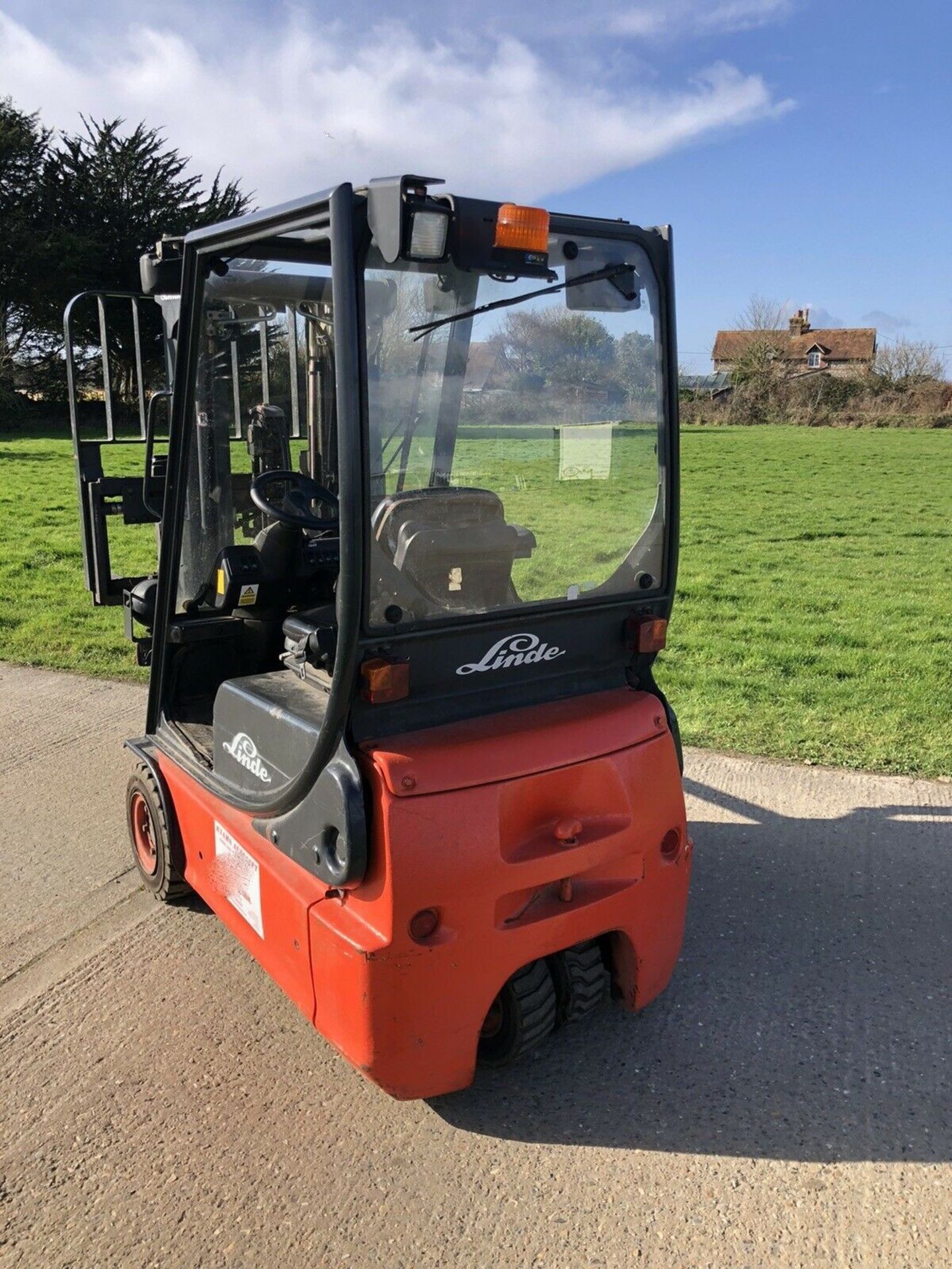 Linde Electric Forklift Truck E14 - Image 4 of 7