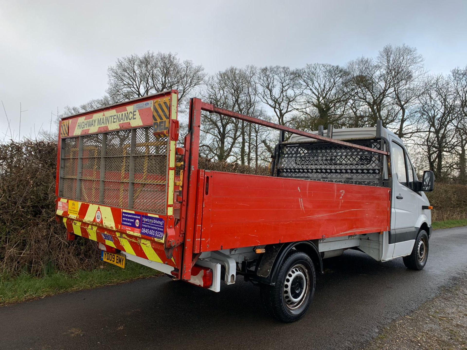 Mercedes Sprinter 309CDI Pick Up Drop Side With Tail Lift - Image 8 of 9