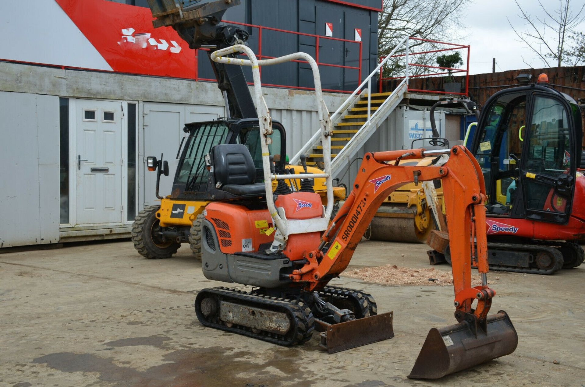 Kubota K008-3 Micro Excavator - Image 11 of 12