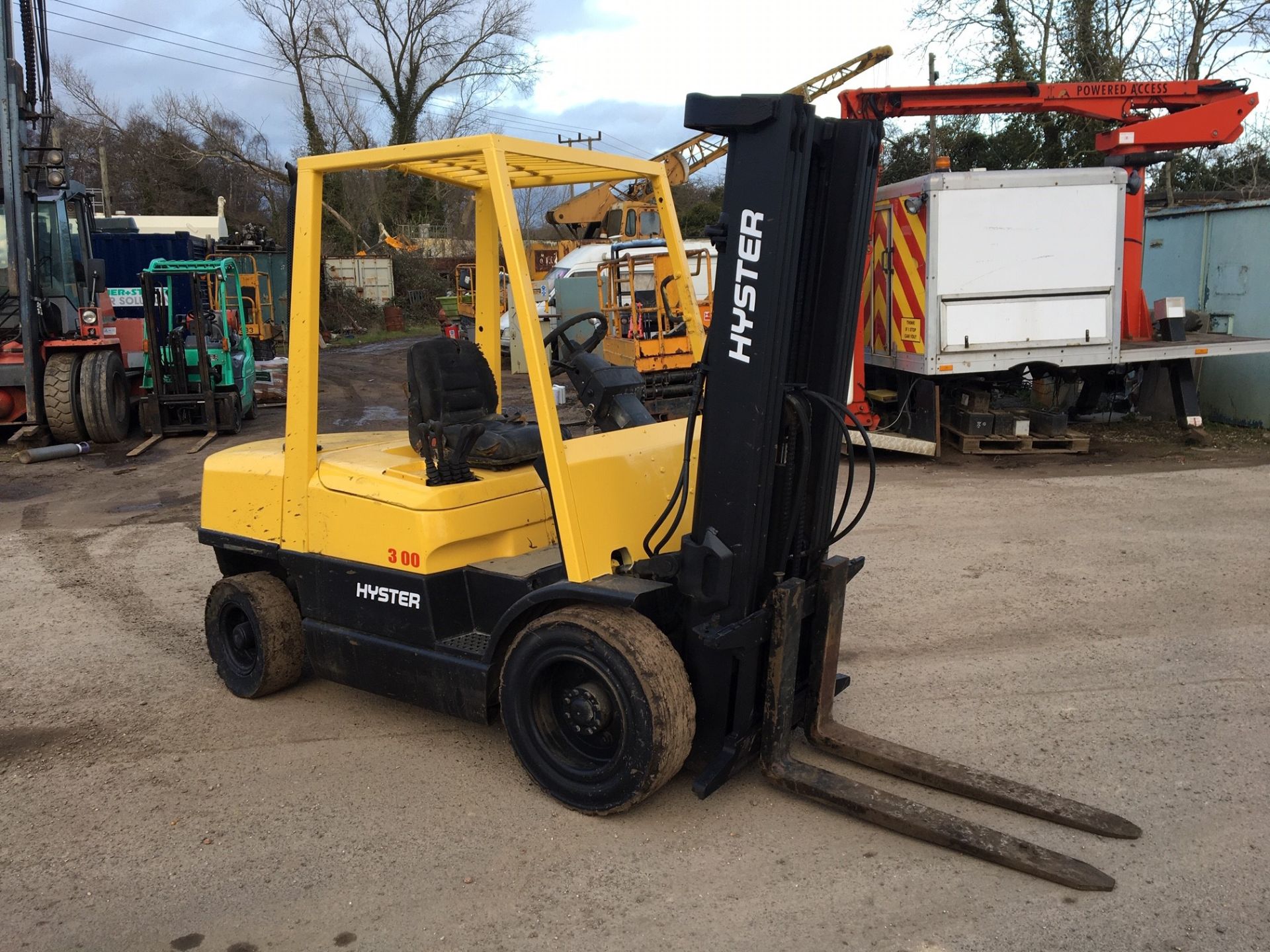 Hyster 3 Ton Diesel Forklift, - Image 2 of 5