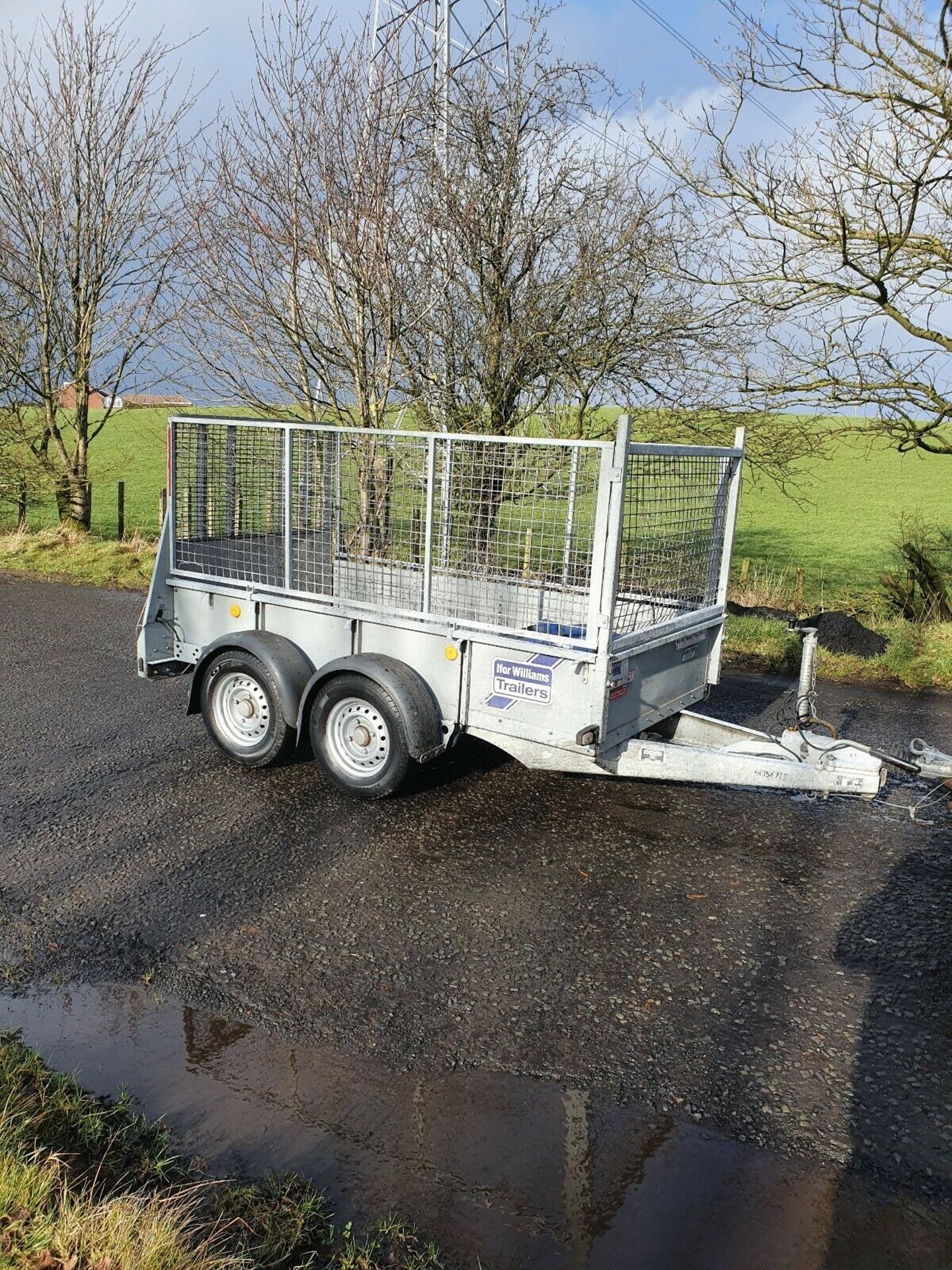 Ifor Williams Plant Trailer NO VAT