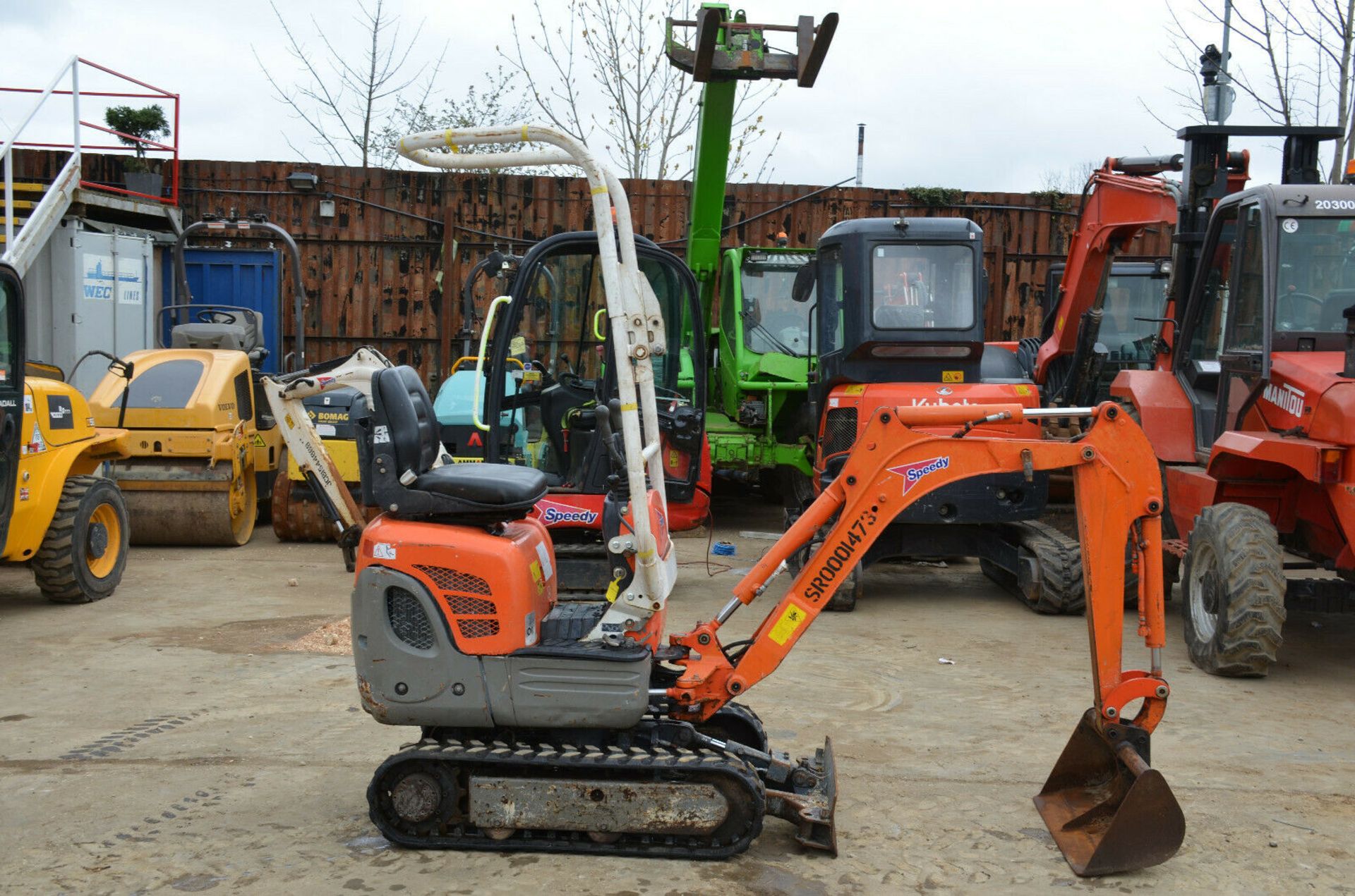 Kubota K008-3 Micro Excavator