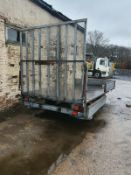 Indespension Drop Side Trailer With Rear Ramps NO VAT