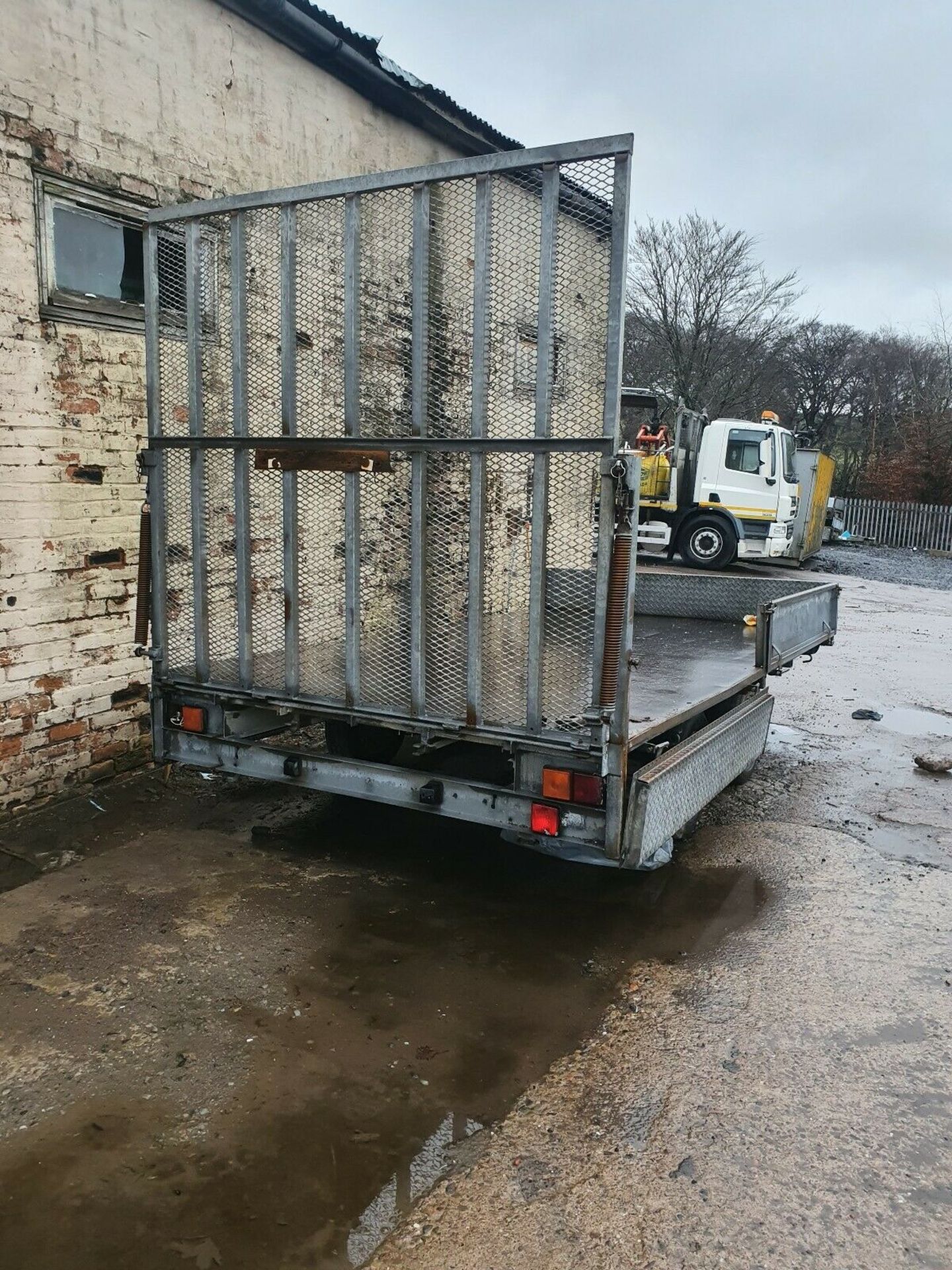 Indespension Drop Side Trailer With Rear Ramps NO VAT