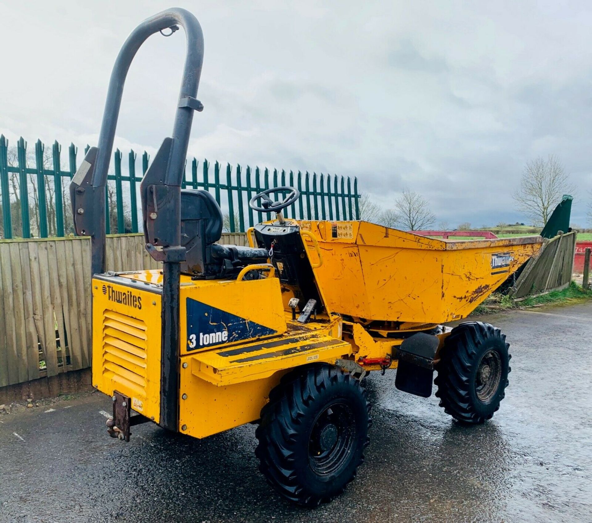 Thwaites 3 Tonne Swivel Tip Dumper - Image 4 of 10