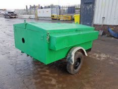 Steel Trailer With Lift Up Locker Top