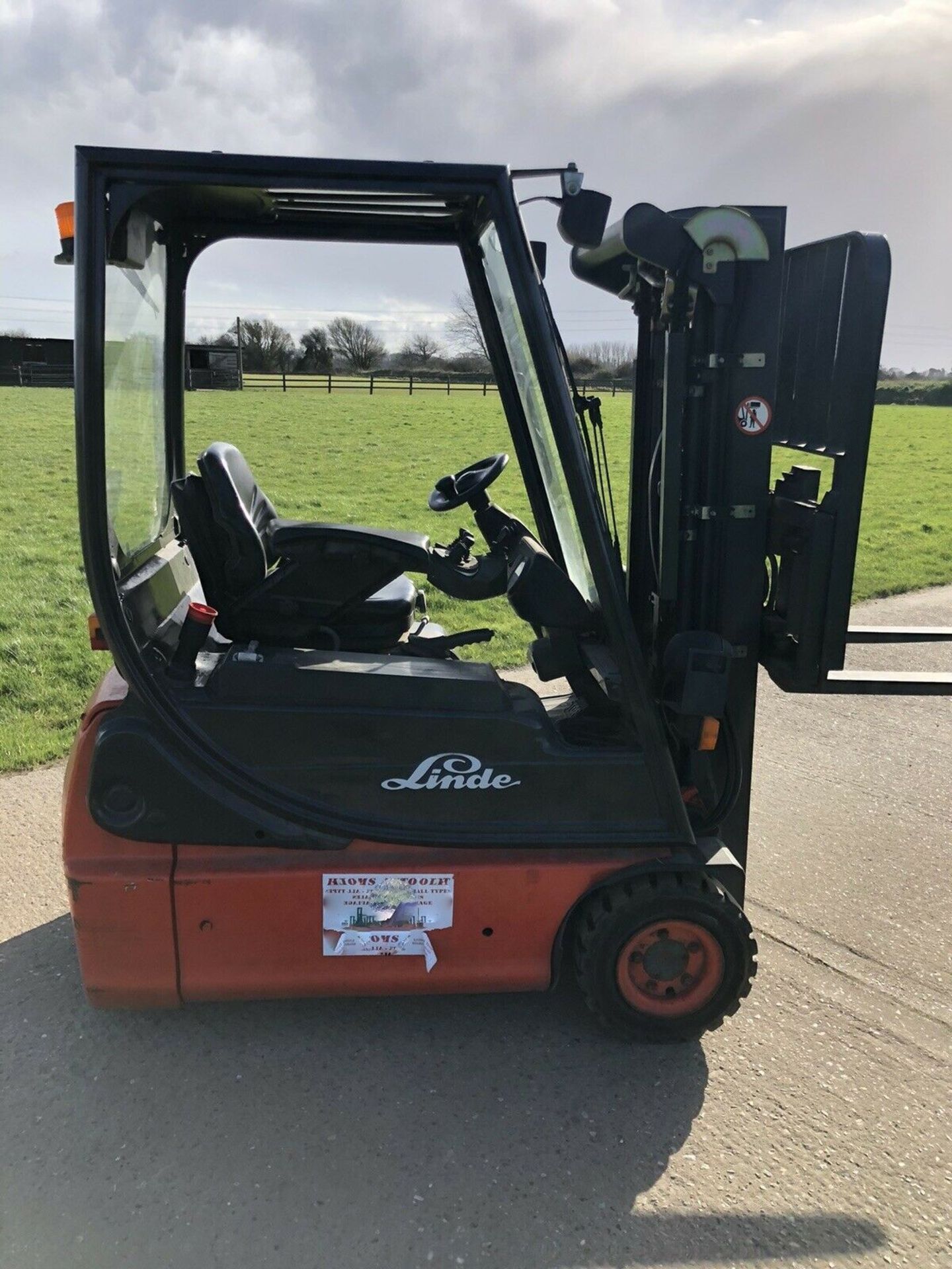 Linde Electric Forklift Truck E14 - Image 3 of 7