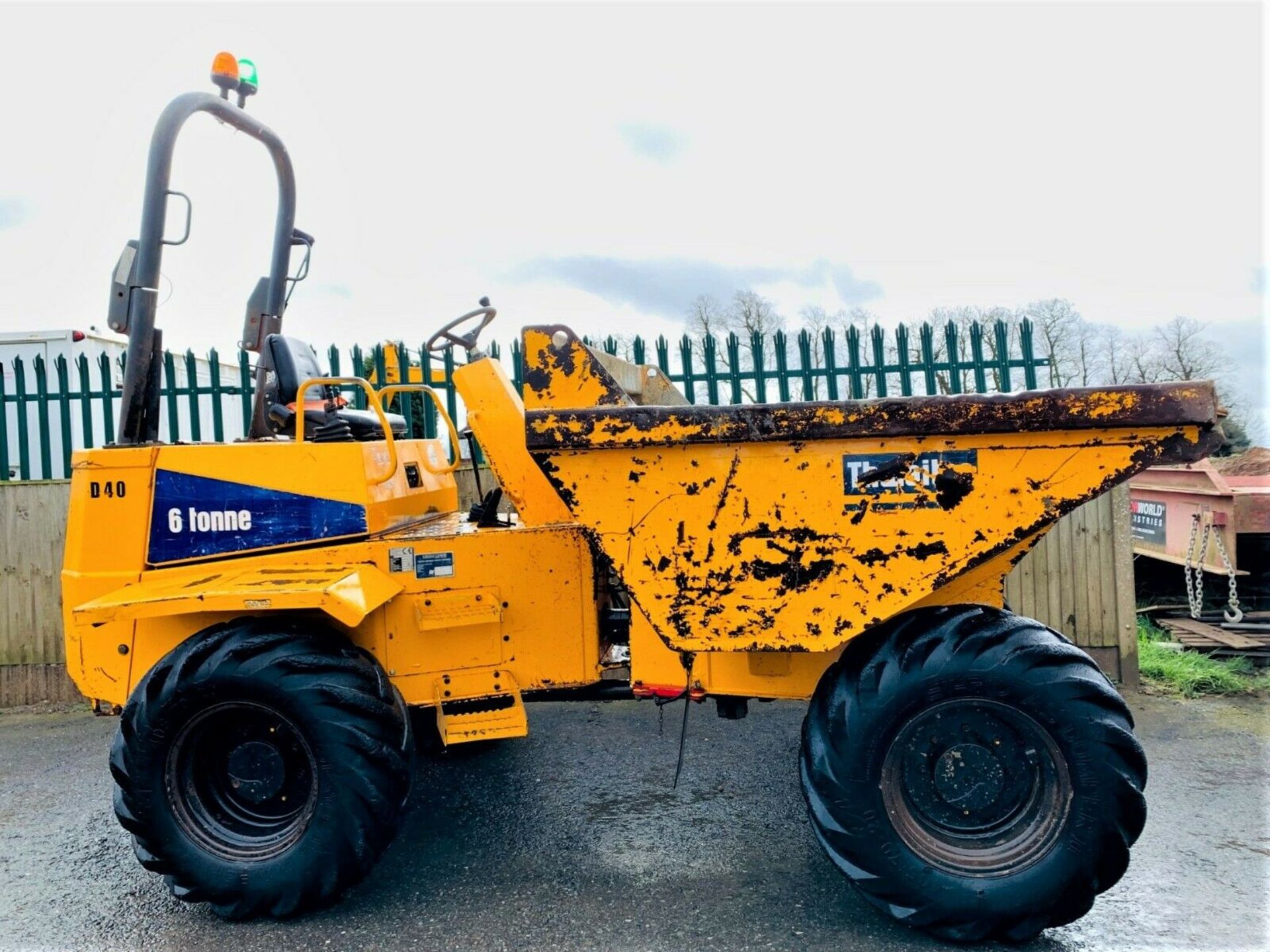 Thwaites 6 Tonne Straight Tip Dumper - Image 2 of 11