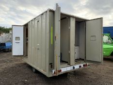 Groundhog GP360 Anti Vandal Steel Towable Welfare Unit