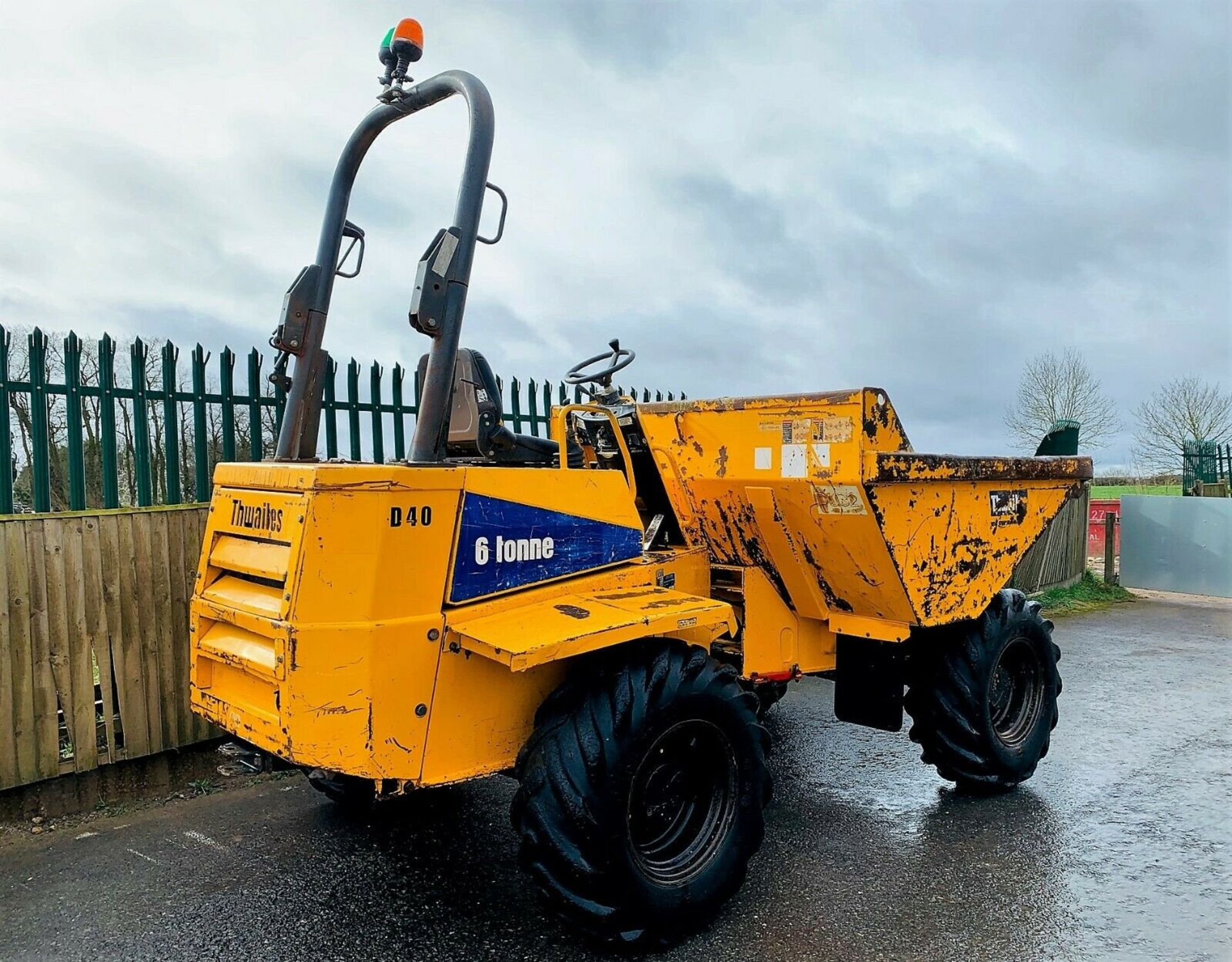 Thwaites 6 Tonne Straight Tip Dumper - Image 5 of 11