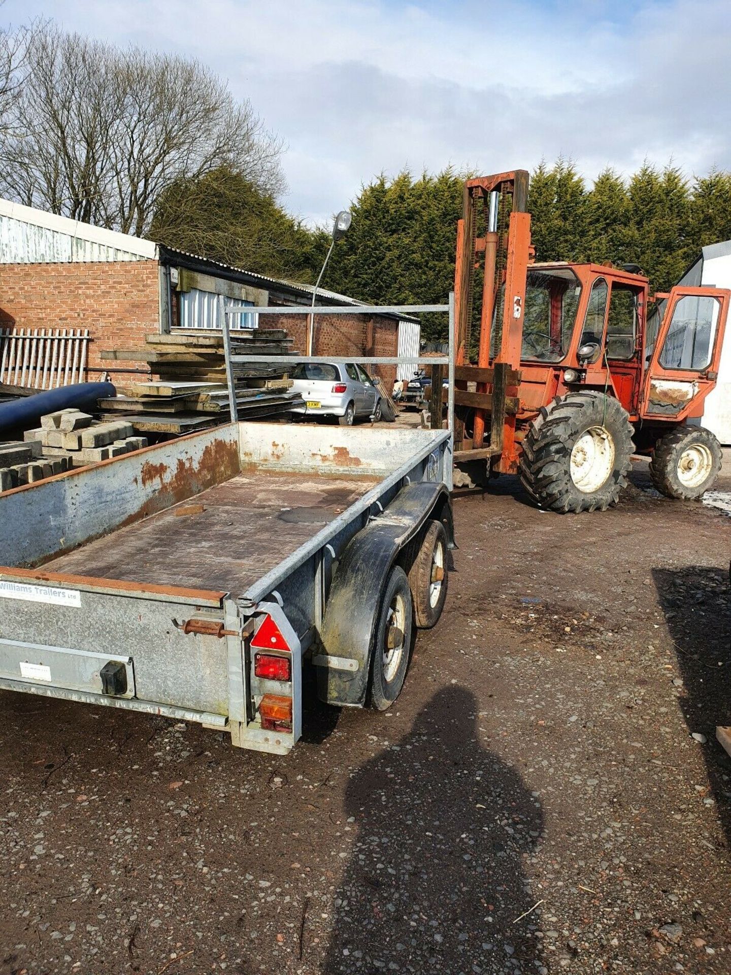 Ifor Williams Plant Trailer NO VAT - Image 3 of 5