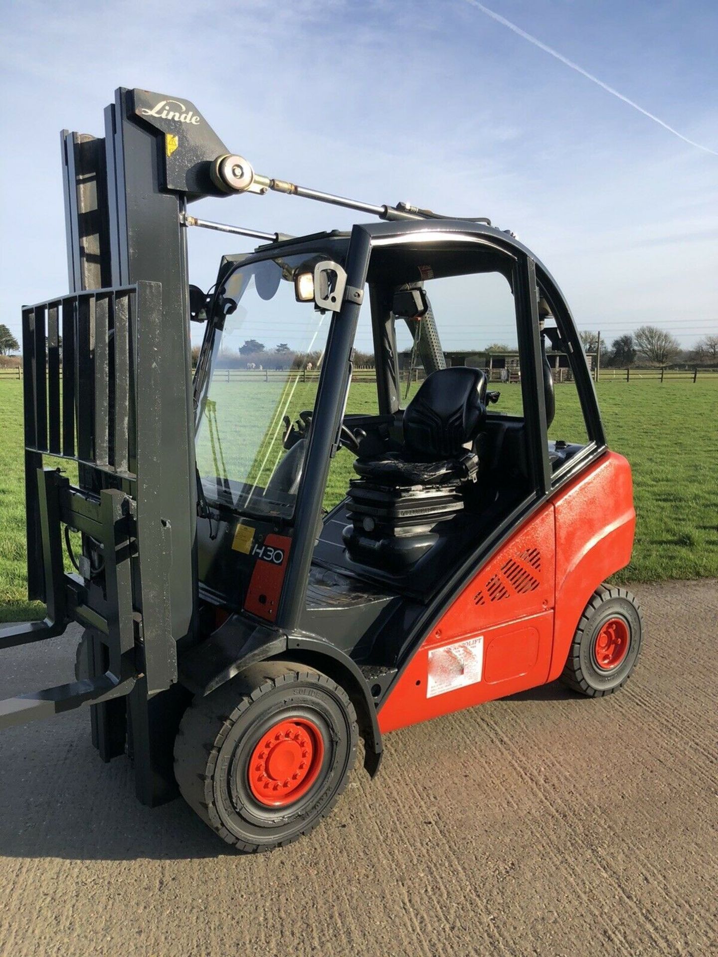 Linde H30d Diesel Forklift Truck - Image 7 of 8