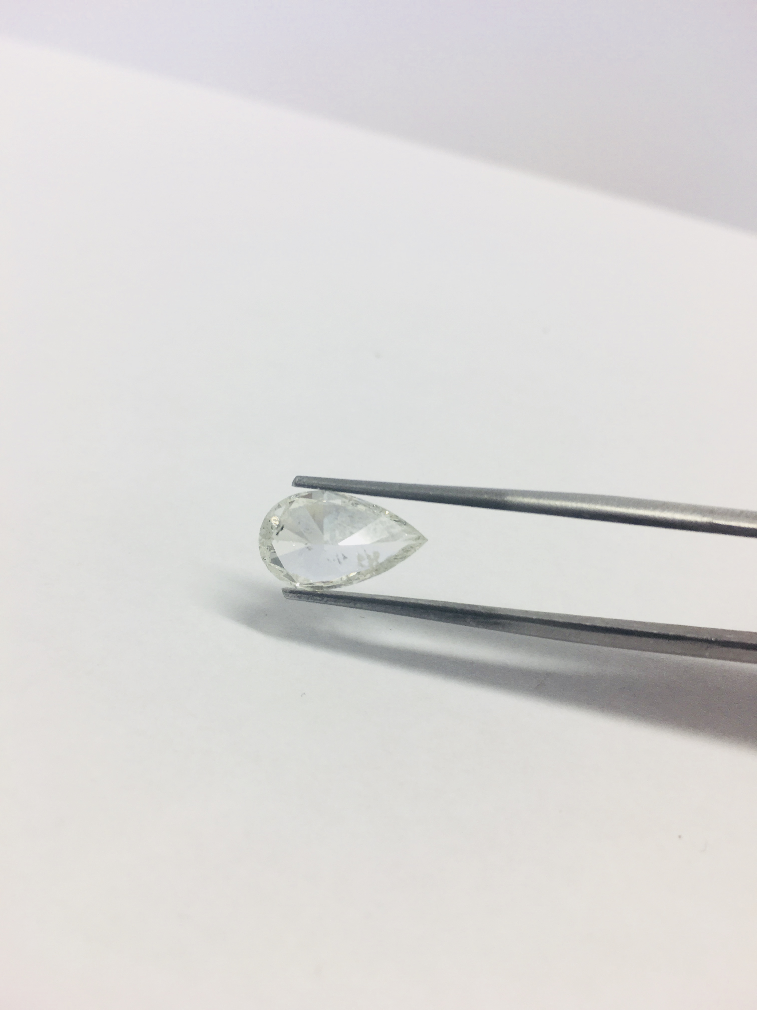 7.16ct Pearshape cut loose Diamond - Image 2 of 4