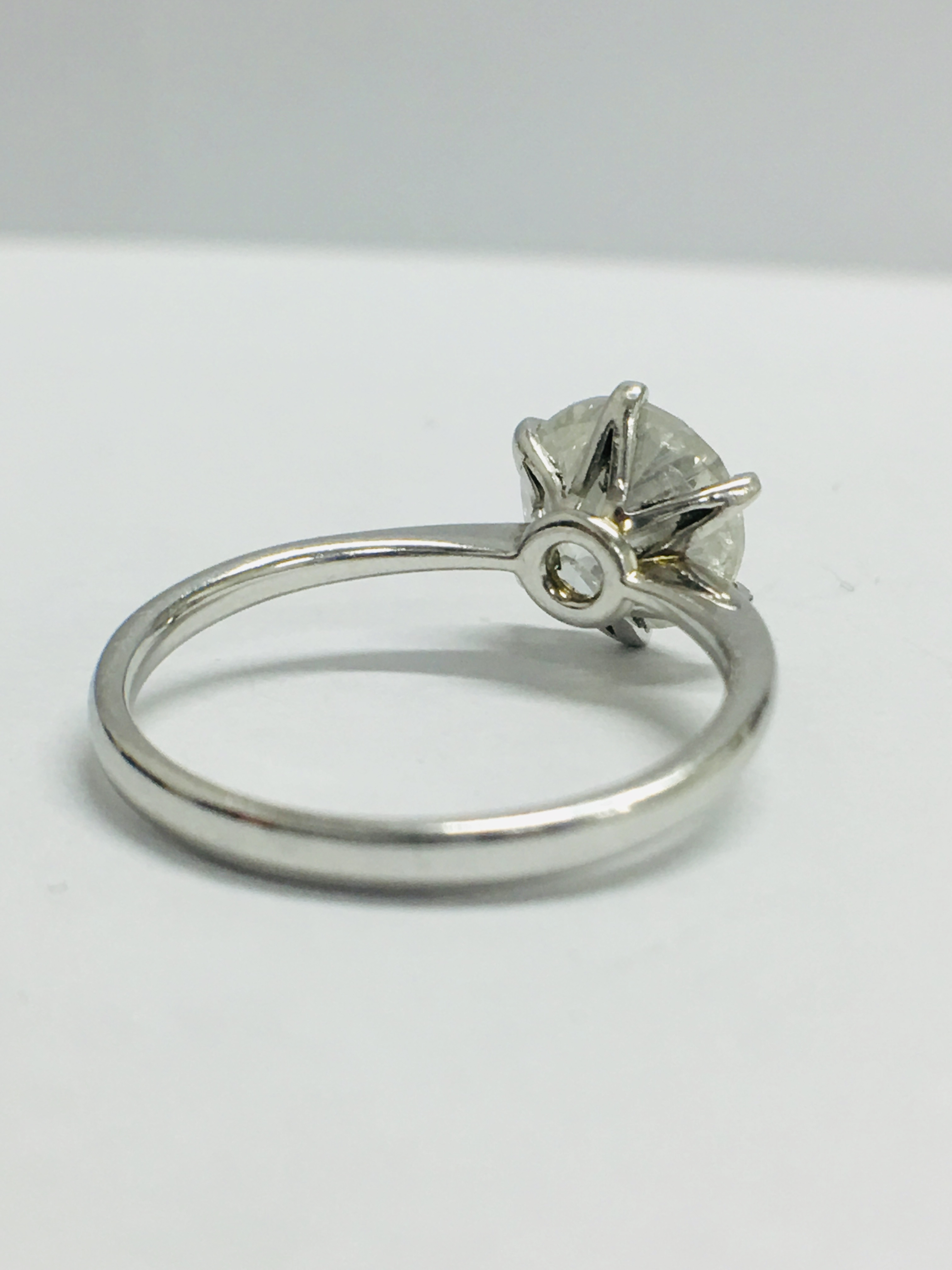 1.80ct diamond solitaire ring set in Platinum setting - Image 6 of 10