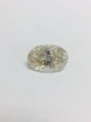 5.54ct Oval natural Diamond