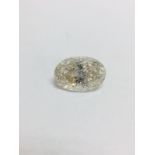 5.54ct Oval natural Diamond