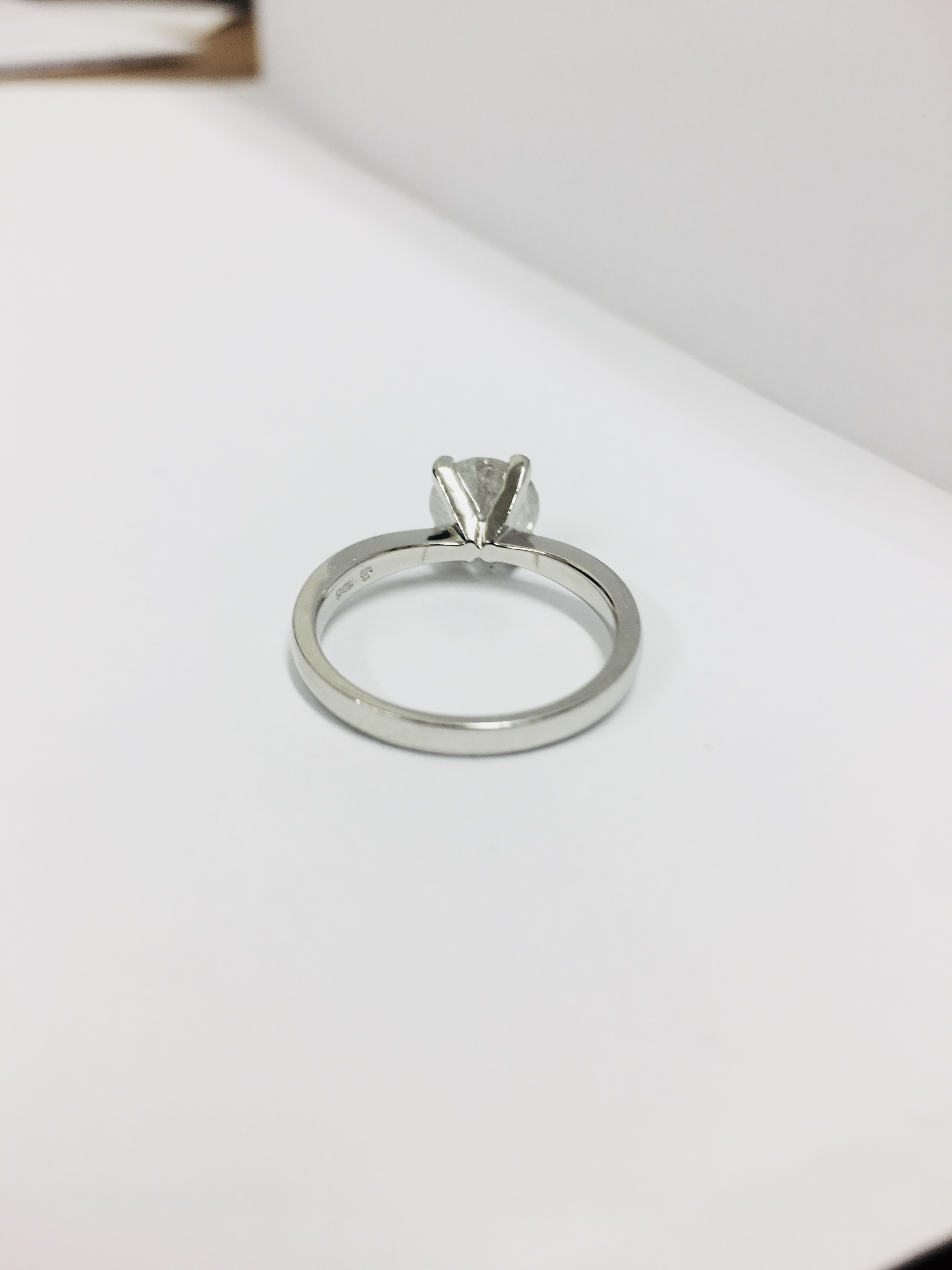 2.08ct diamond solitaire ring set in platinum - Image 33 of 48