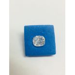 1ct Cushion cut diamond