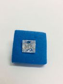 0.97ct Princess cut natural Diamond