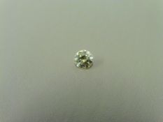 0.52ct yellow diamond