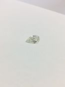 7.16ct Pearshape cut loose Diamond