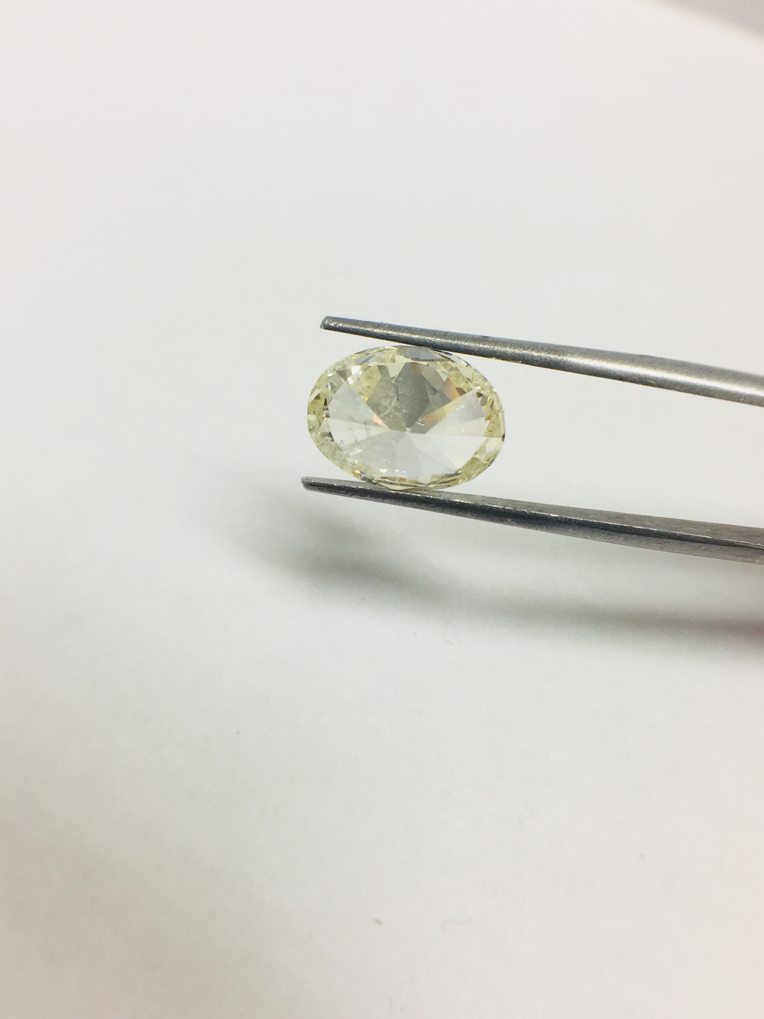 4.41ct Oval cut Loose Diamond - Image 5 of 5