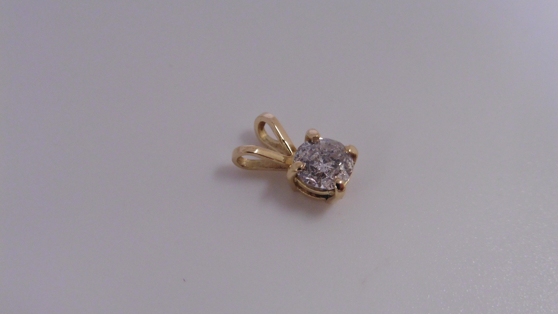 1ct Diamond pendant - Image 11 of 37