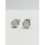 18ct diamond Stud Earrings ,diamonds are GH colour