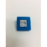 2.09ct Princess cut diamond