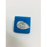 3.73ct Pearshape loose diamond