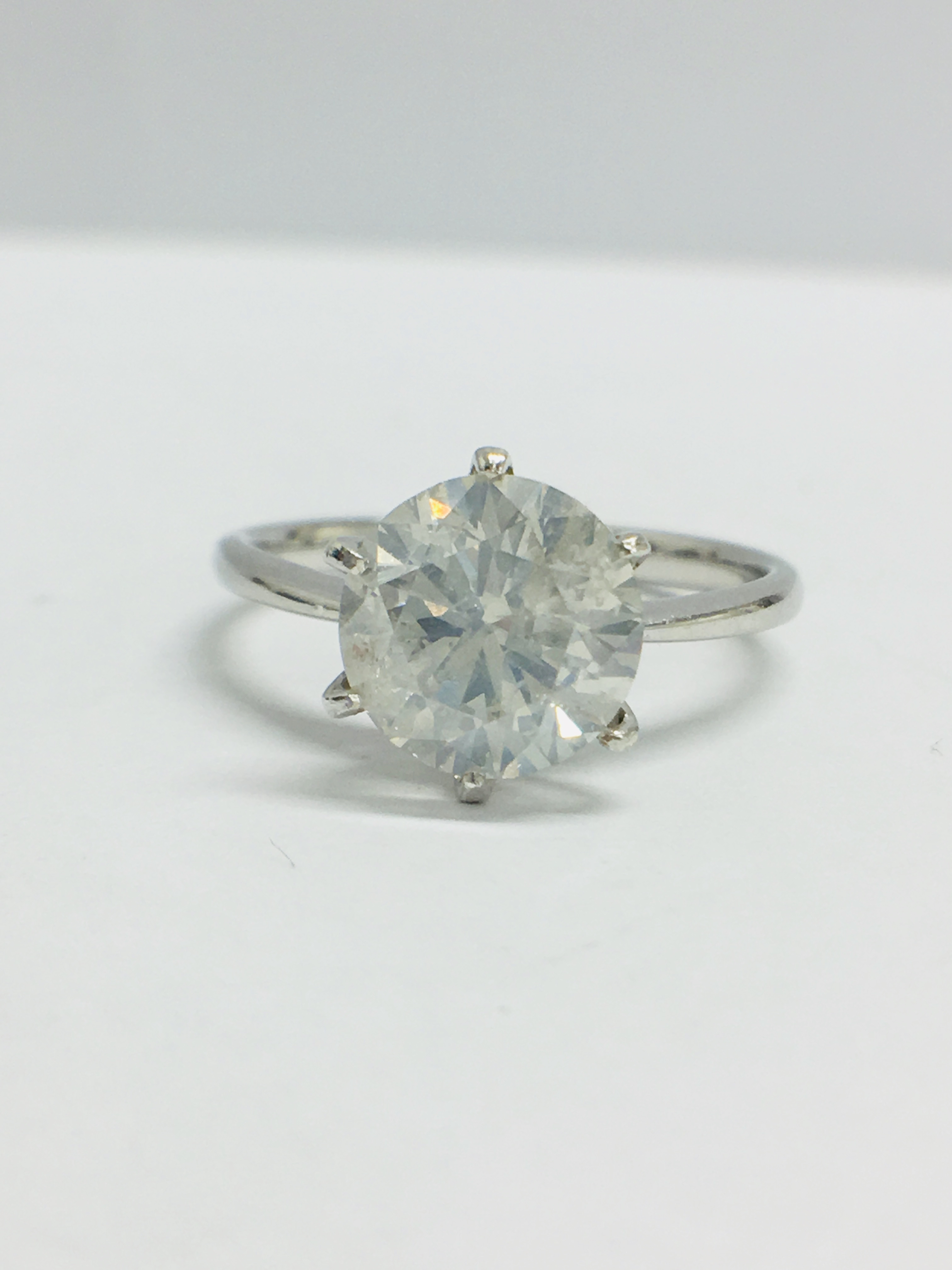 1.80ct diamond solitaire ring set in Platinum setting - Image 9 of 10