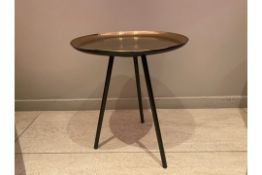 Copper Designer Table