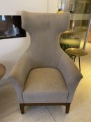 Designer Wing backed chair