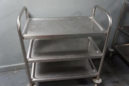 3 tier trolley