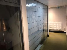 Accounts Office Glass Partition Wall