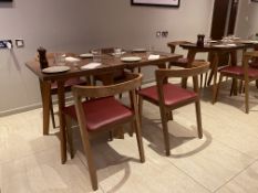 4 place Heavy-duty commercial grade restaurant furniture