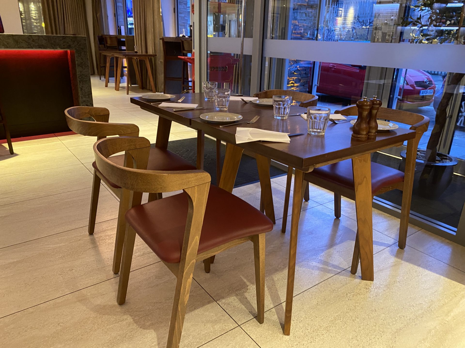 Heavy-duty commercial grade restaurant furniture - Image 2 of 2