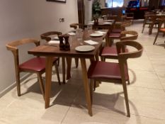 4 place Heavy-duty commercial grade restaurant furniture