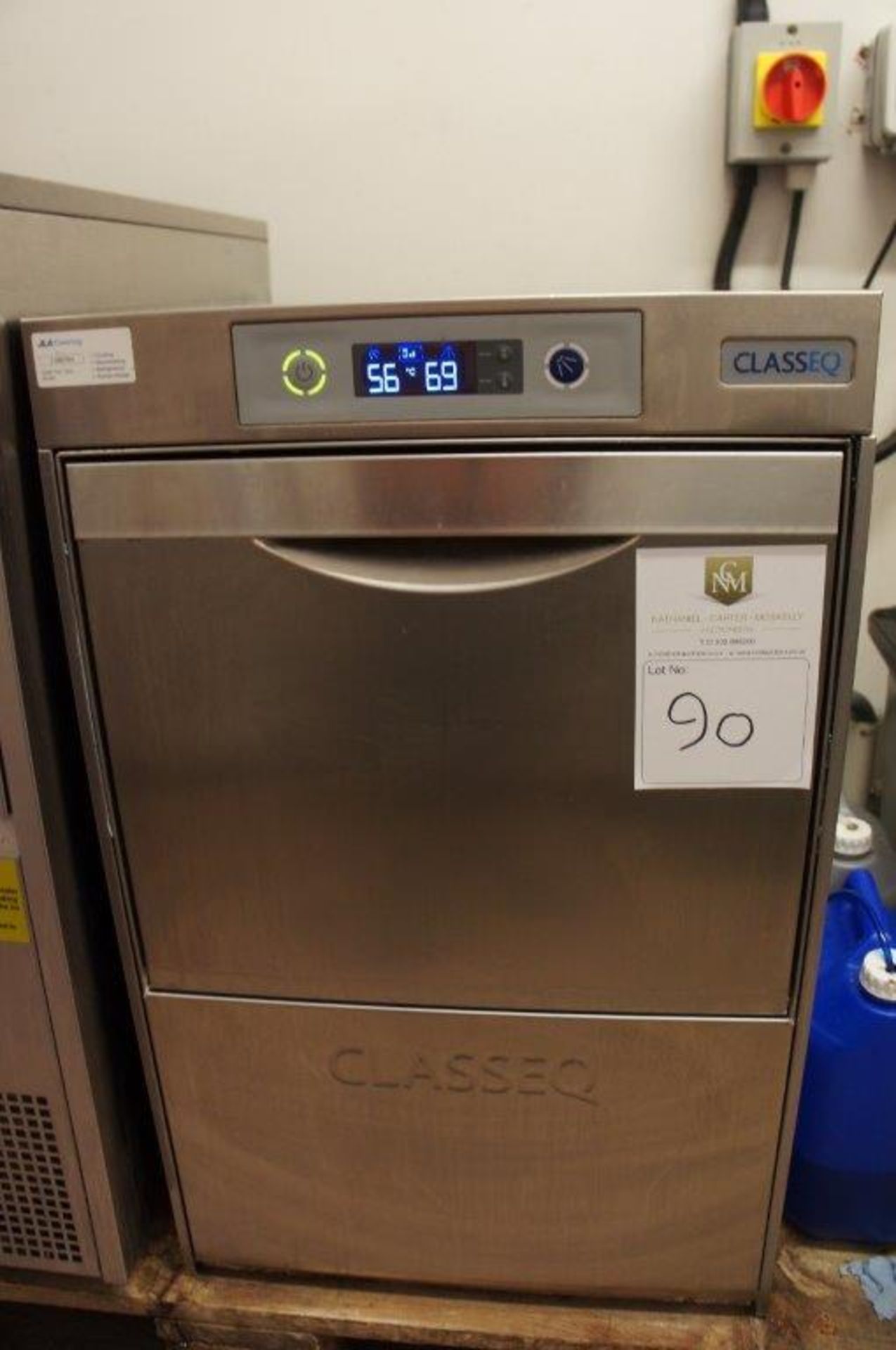 Classeq slim line dishwasher