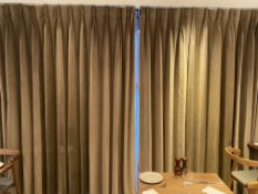 Commercial grade luxury blackout curtains