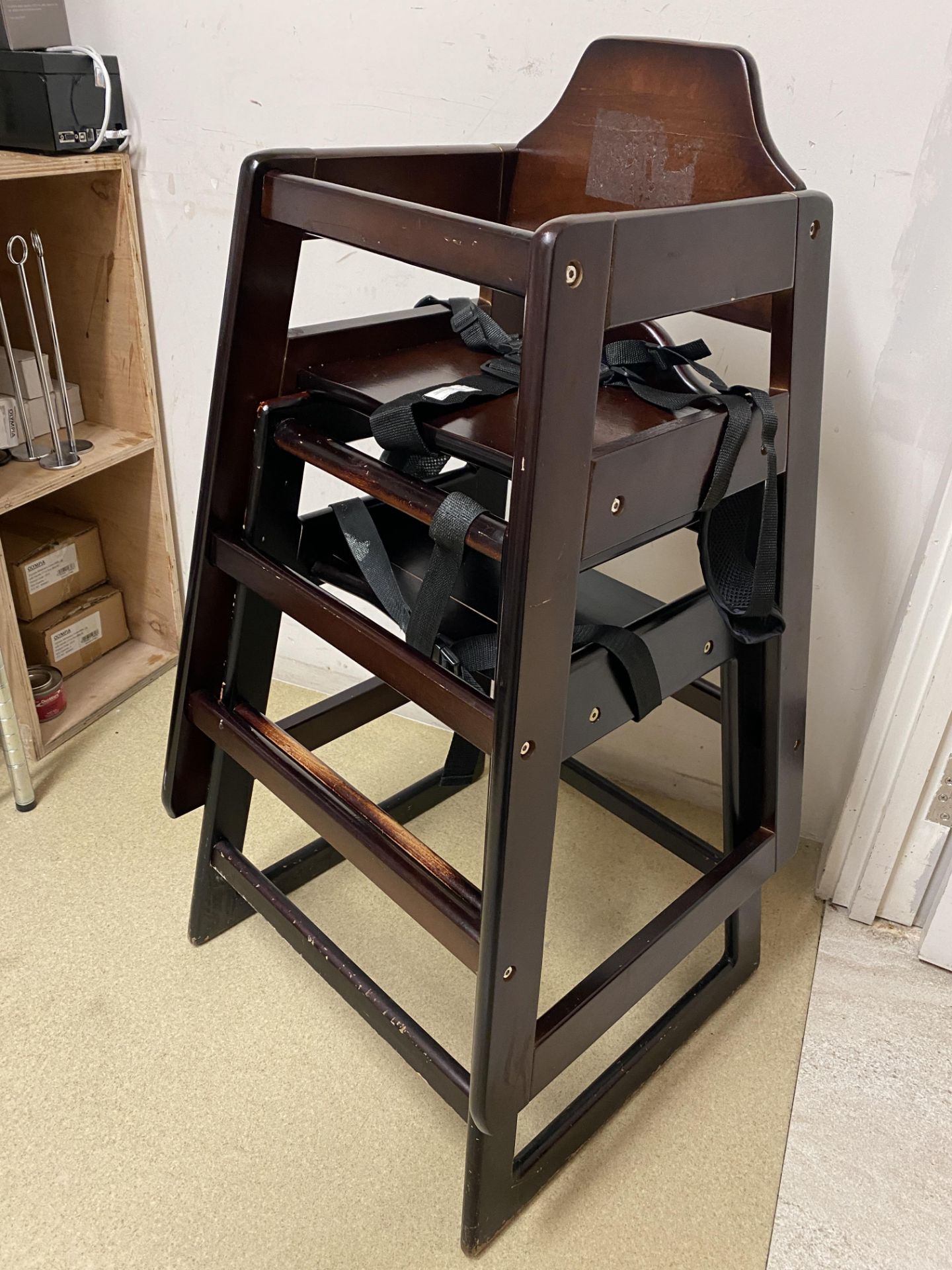 Heavy-duty high chairs x2