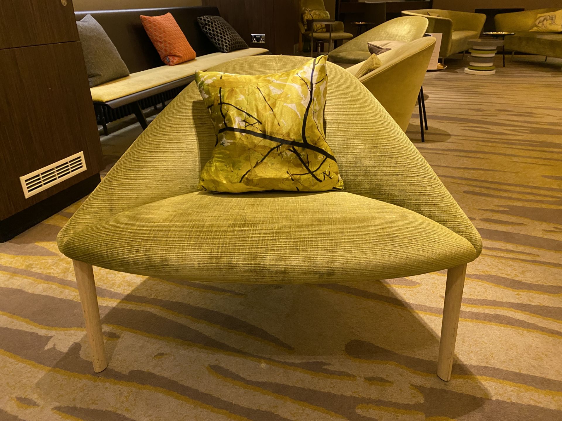 Designer Low Profile Lounge Chair