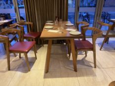 4 place Heavy-duty commercial grade restaurant furniture