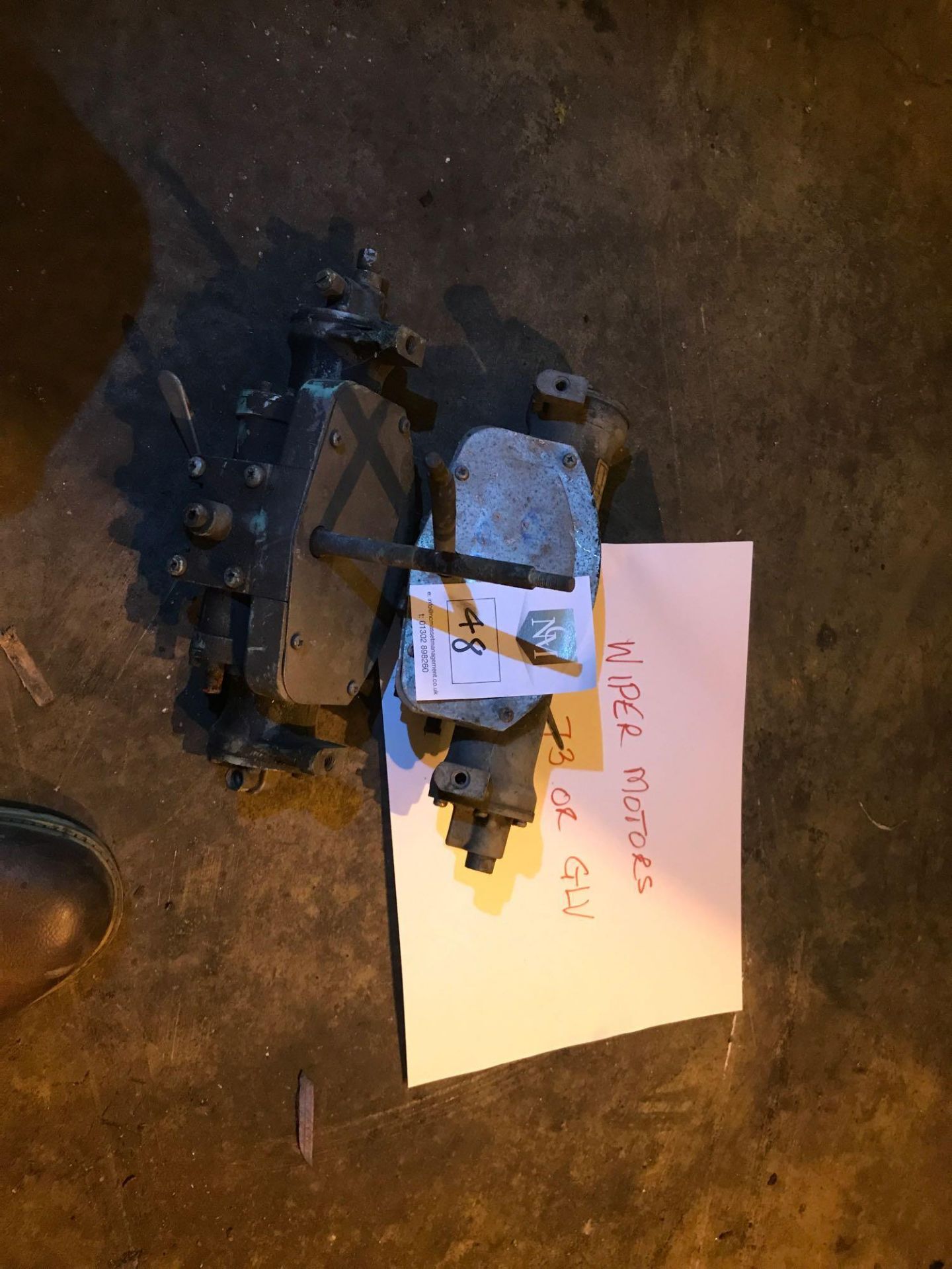 Wiper Motors 73 or GLV